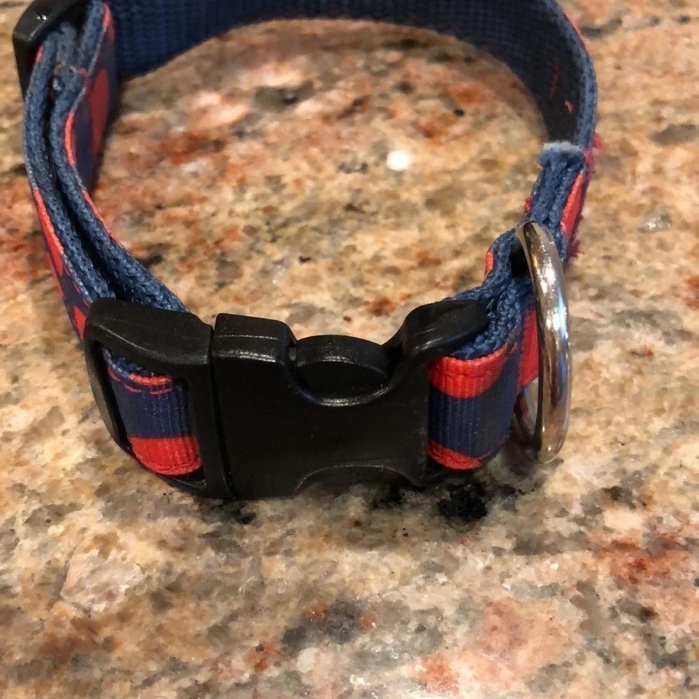 Polka dot dog collar